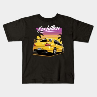 Mitsubishi Lancer Evolution Kids T-Shirt